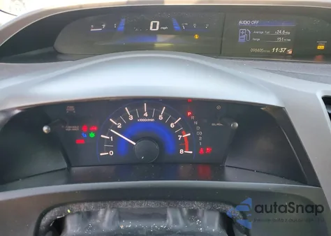 2012 Honda Civic Lx z USA, uszkodzony, nr VIN 2HGFB2F58CH601208